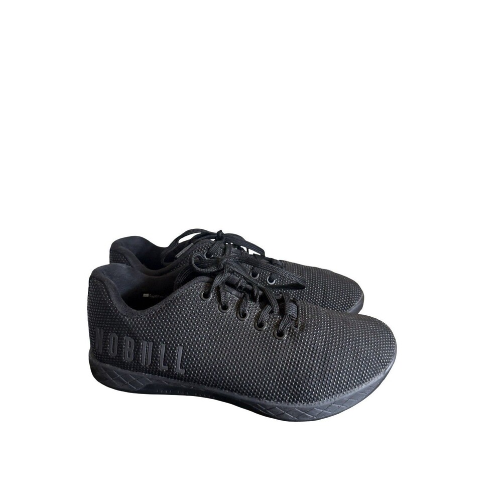 Nobull SuperFabric Crossfit Trainer Men's Size 7.5 Women's 9 US Black Shoes